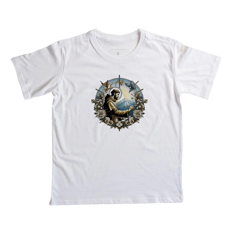 Camiseta Básica de Algodão "São Francisco"