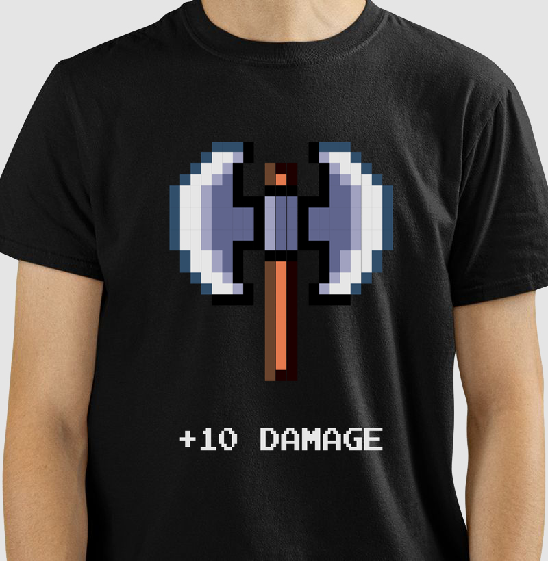 Axe +10 Damage – Think Tee