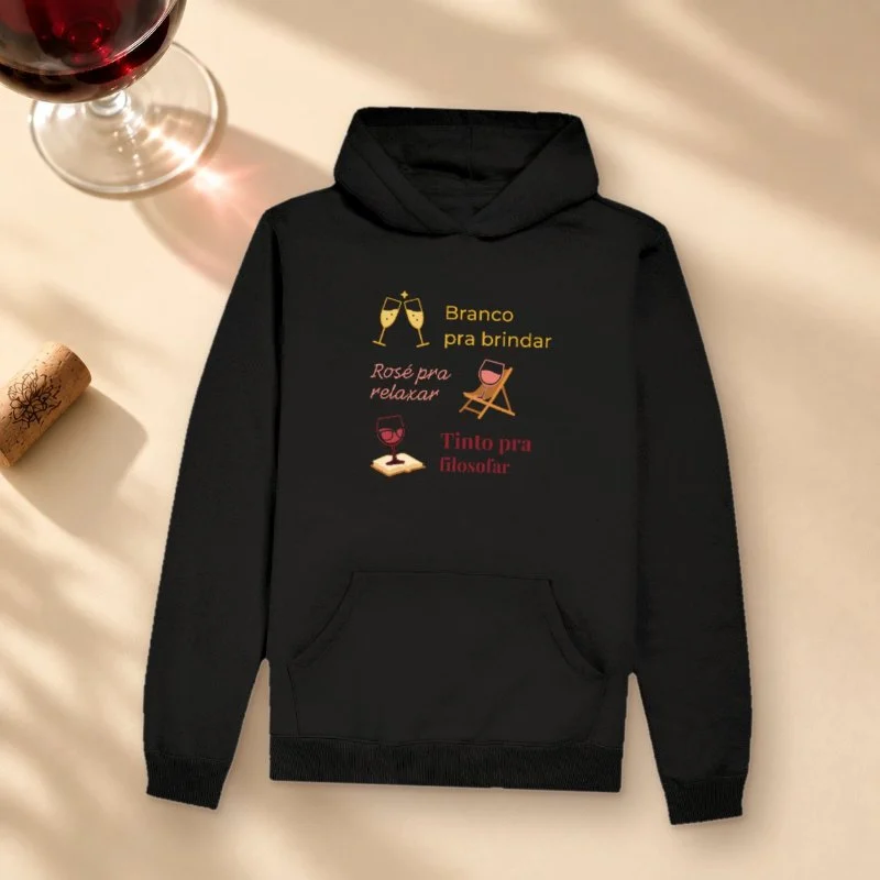 Hoodie Moletom Mood do Dia - Hoodie Moletom