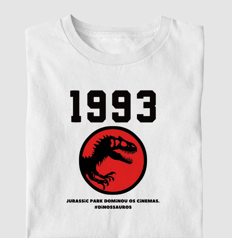 Coleção Anos Curiosos - 1993 - Jurassic Park dominou os cinemas.