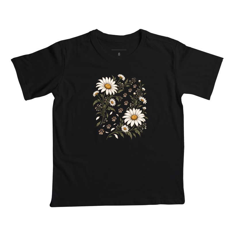 Margaridas & Patas - Camiseta Infantil