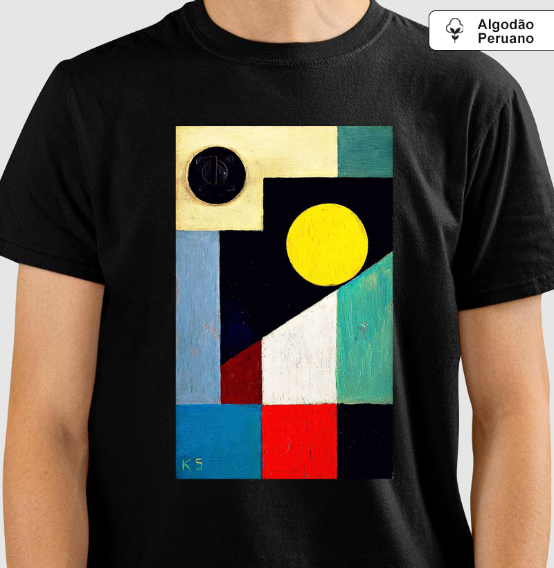 Camiseta Algodão Peruano Tanguis Kurt Schwitters