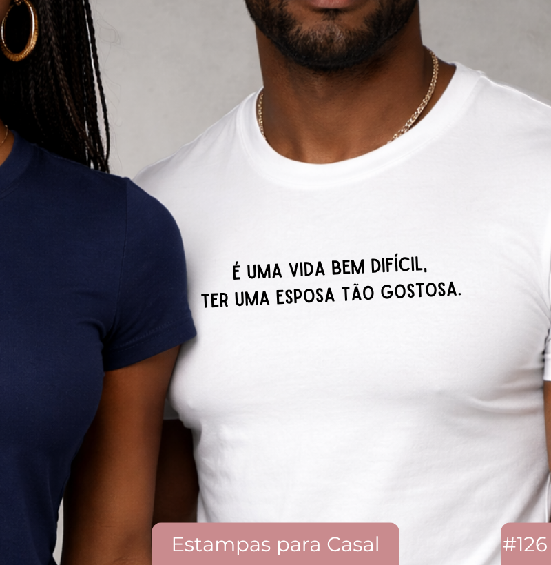 Camiseta #126 “Vida Difícil”