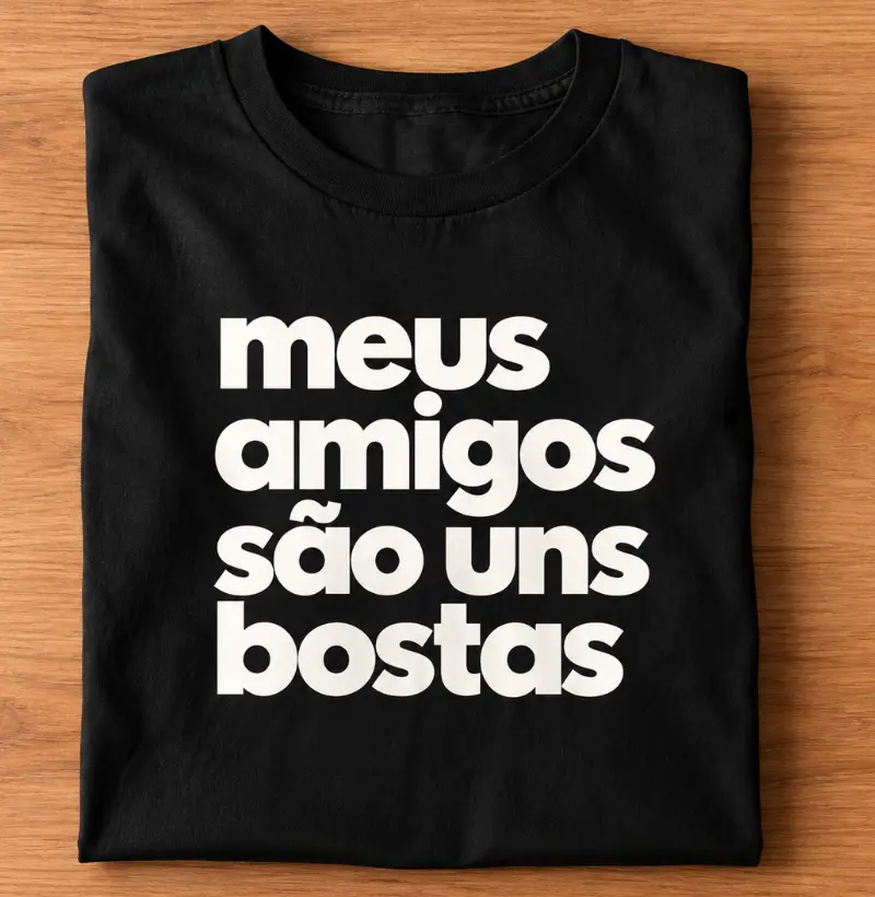 MEUS AMIGOS - Camiseta