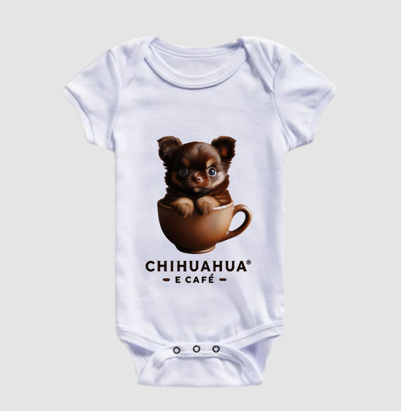 Baby Chihuahua na Xícara