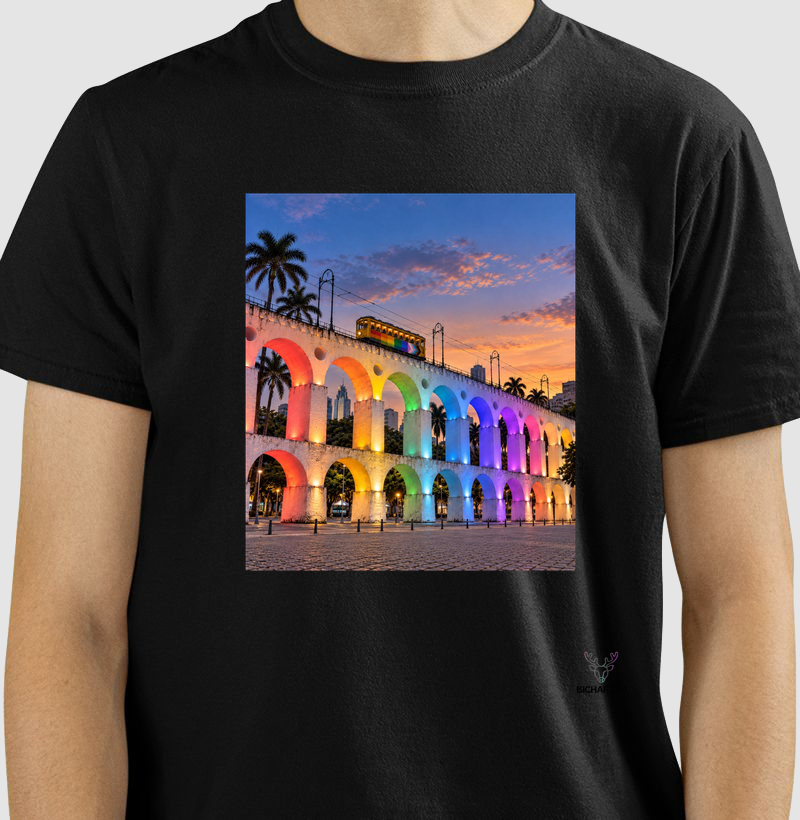 Arcos da Lapa LGBTQIAPN+ - Camiseta