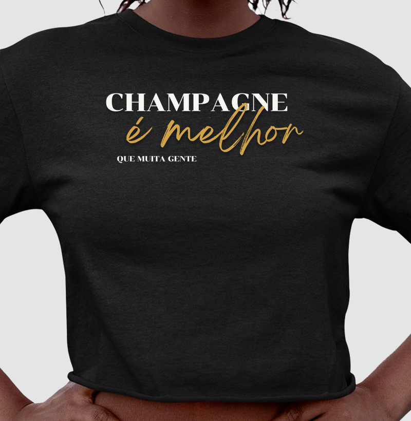 Champagne é melhor que muita gente