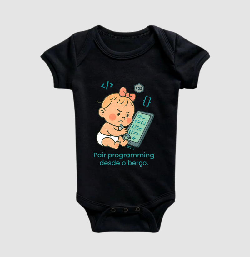 "Pair Programming desde o berço" T.I