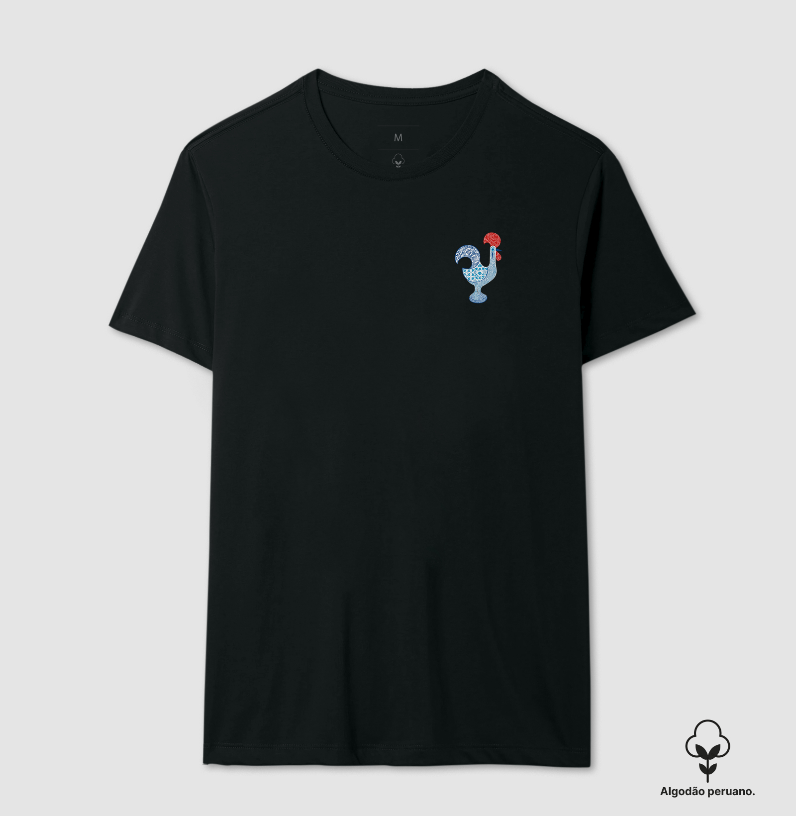 Galo minimalista