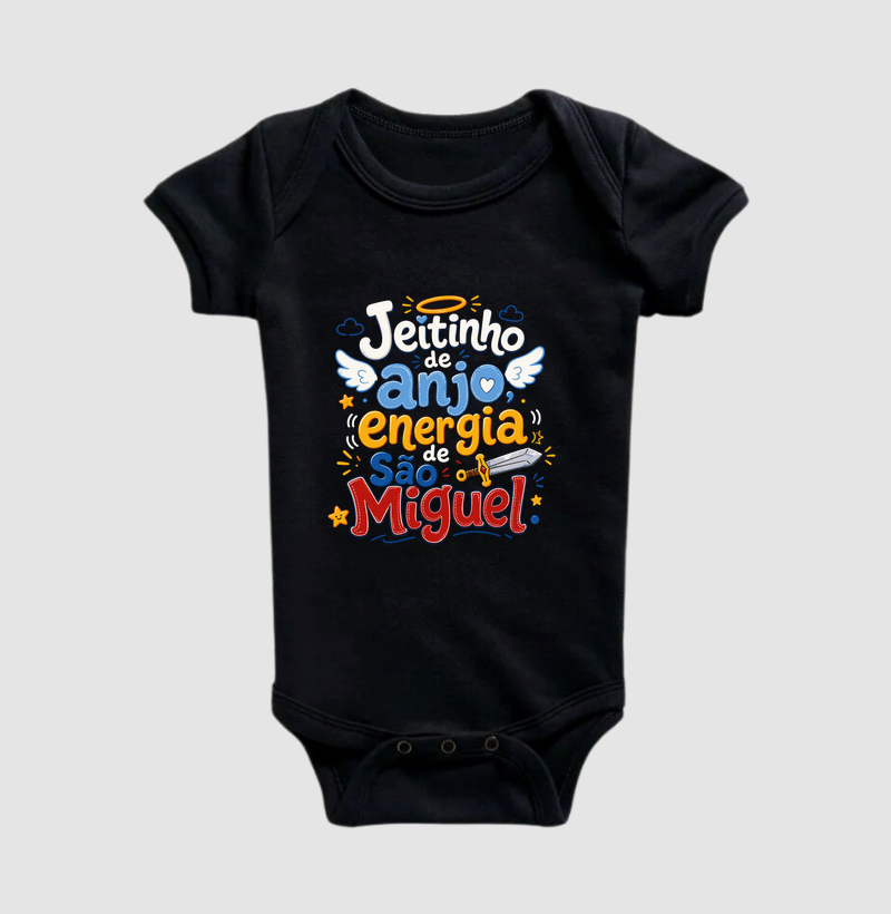 Jeitinho de Anjo, Energia de São Miguel - Body Infantil
