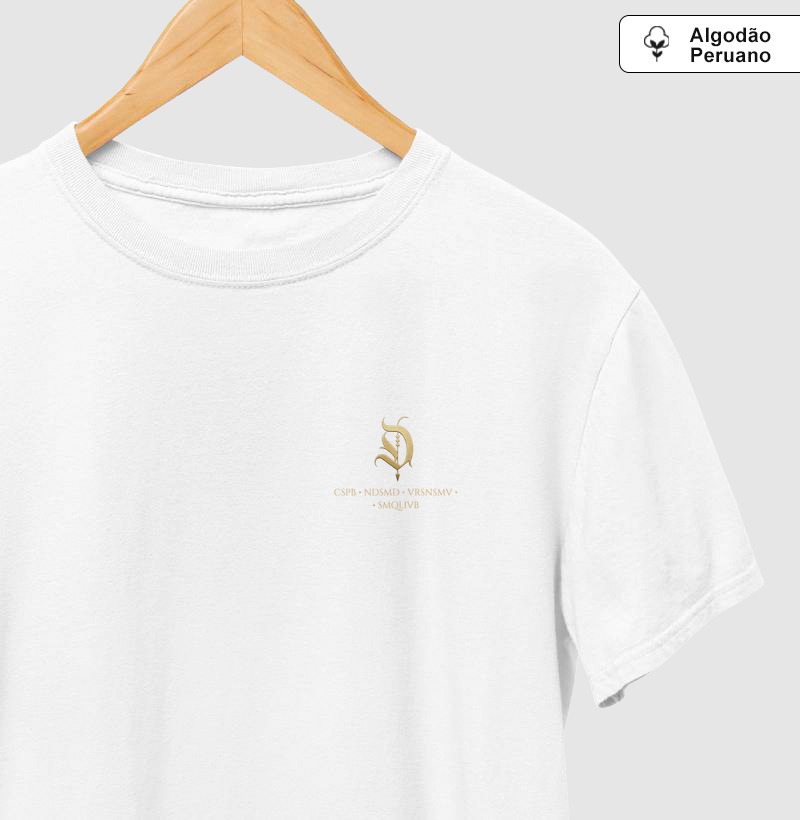 Camiseta Essencial Dominus São Bento | Algodão peruano