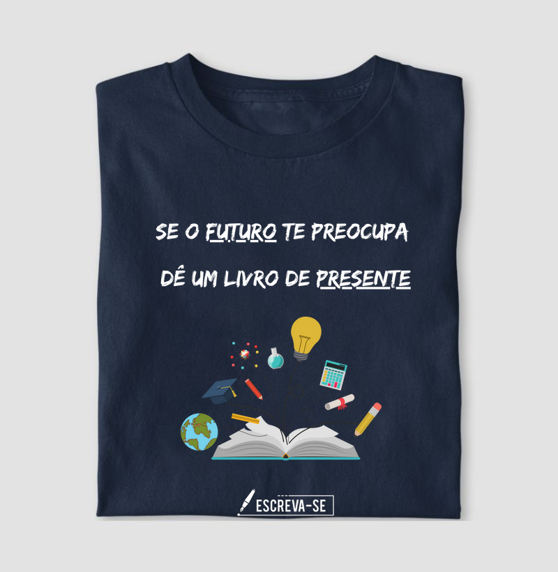 Se o FUTURO te preocupa, dê livros de PRESENTE . Pagamento em até 6x sem juros