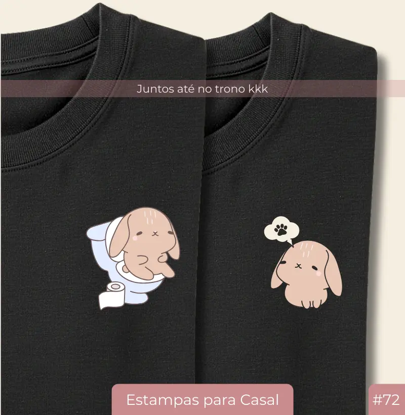 Camiseta Casal20 – Junto Até no Trono (Par) #72
