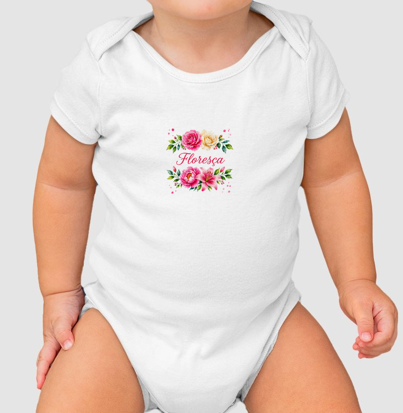Camiseta Floresça