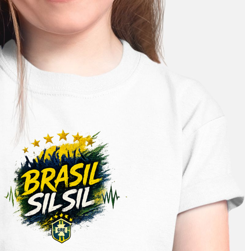 🇧🇷 BRASIL SIL SIL – A CAMISA DE QUEM SENTE A TORCIDA