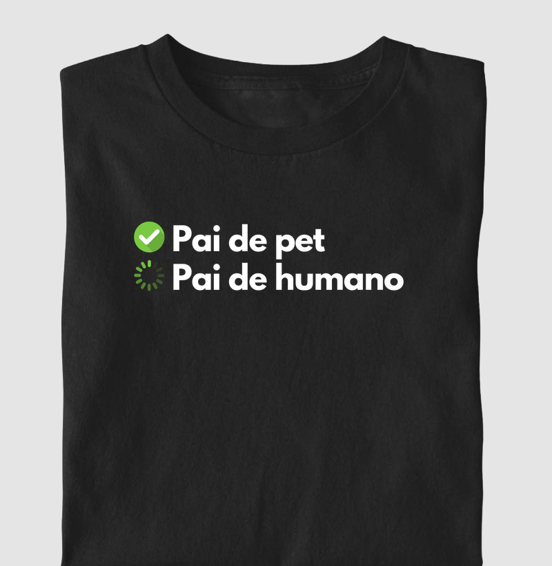 Pai de pet: check. Pai de humano: em progresso.