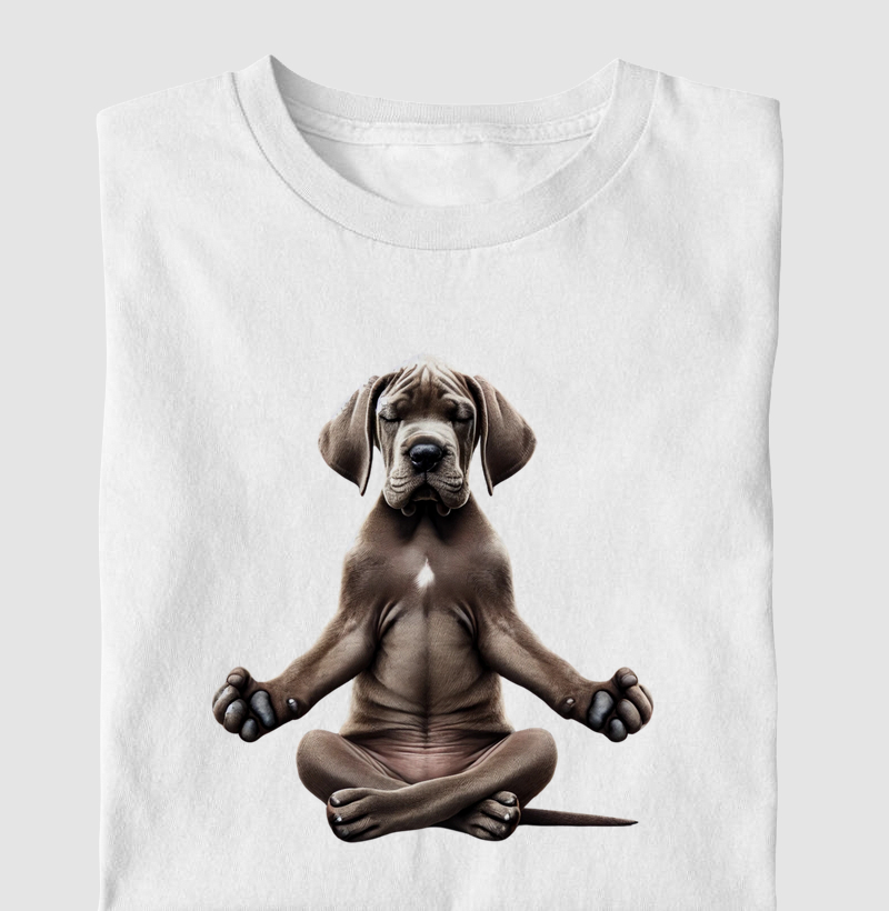 Dogue Alemão Meditando