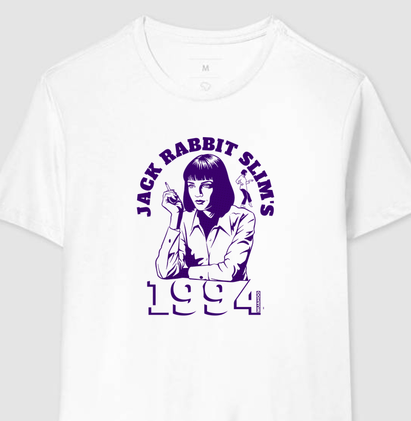 Camiseta Jack Rabbit Slim's 1994 (Mia Wallace - Pulp Fiction)