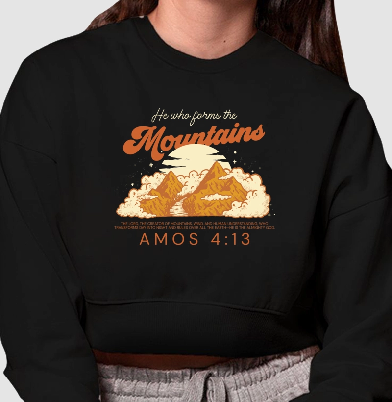 Blusa Frio Moletom Mountains
