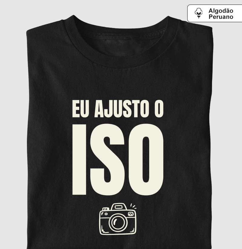 Eu ajusto o iso