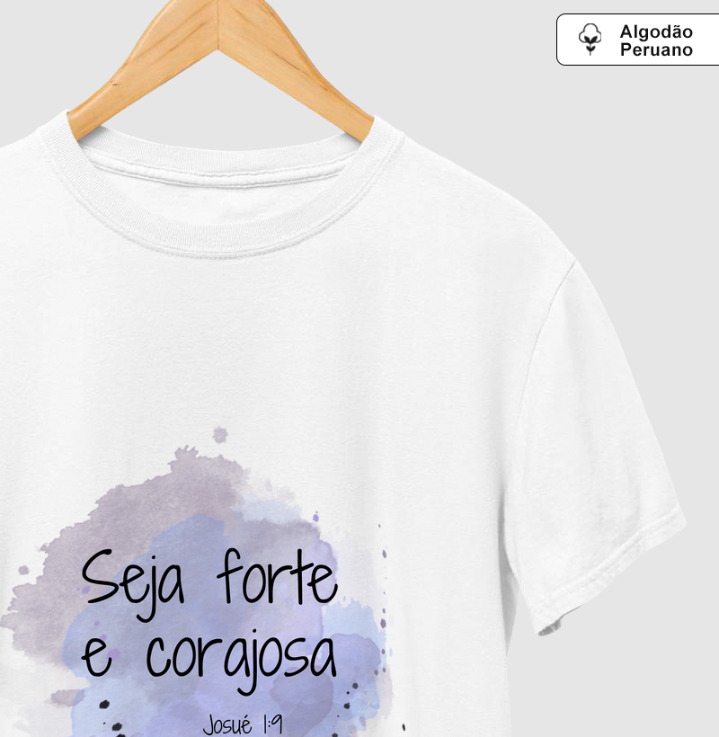 Camiseta Fé em Oração Feminina