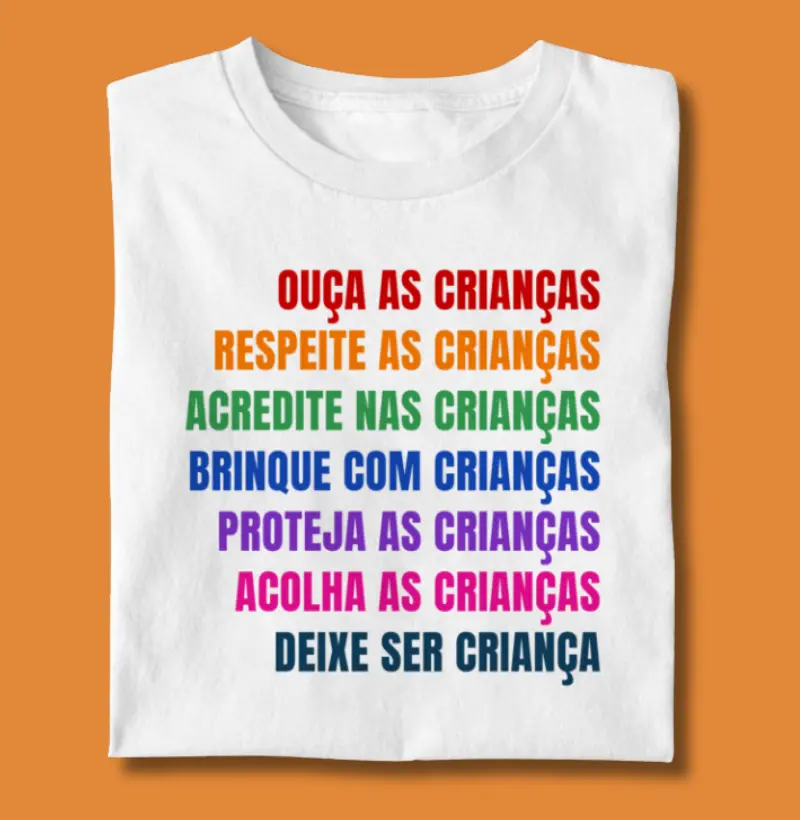 Camiseta | Manifesto Deixe ser Criança