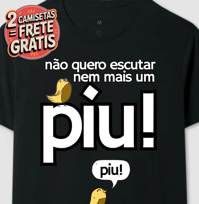 Não Quero Escutar Nem Mais Um Pio
