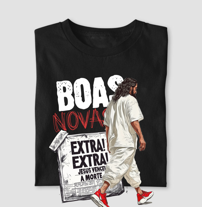 CAMISETA "BOAS NOVAS"