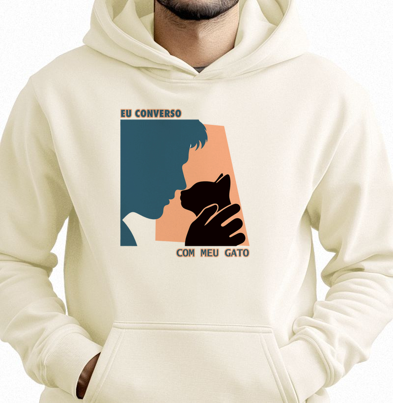 EU CONVERSO COM MEU GATO MASC.
