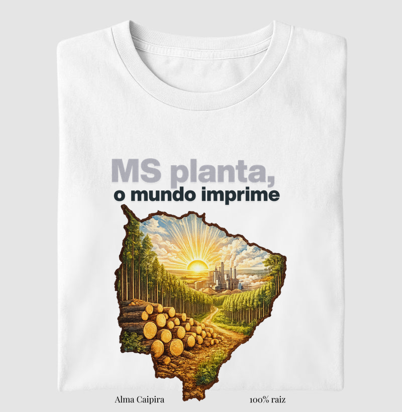 MS planta, o mundo imprime