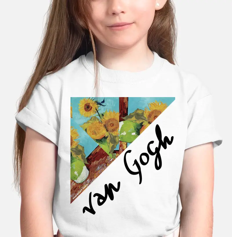 TRÊS GIRASSÓIS EM UM VASO de Vicent van Gogh PR