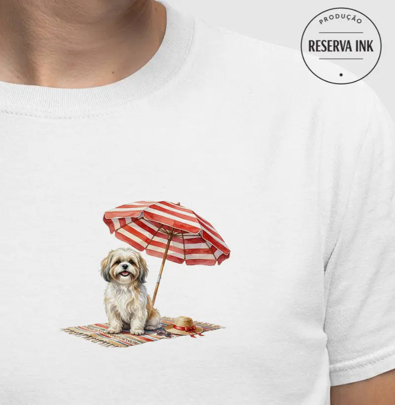 Shih Tzu  - Praia