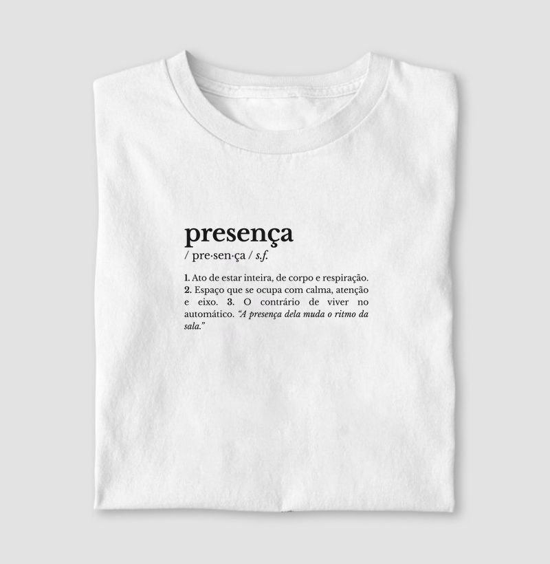 presença – substantivo feminino