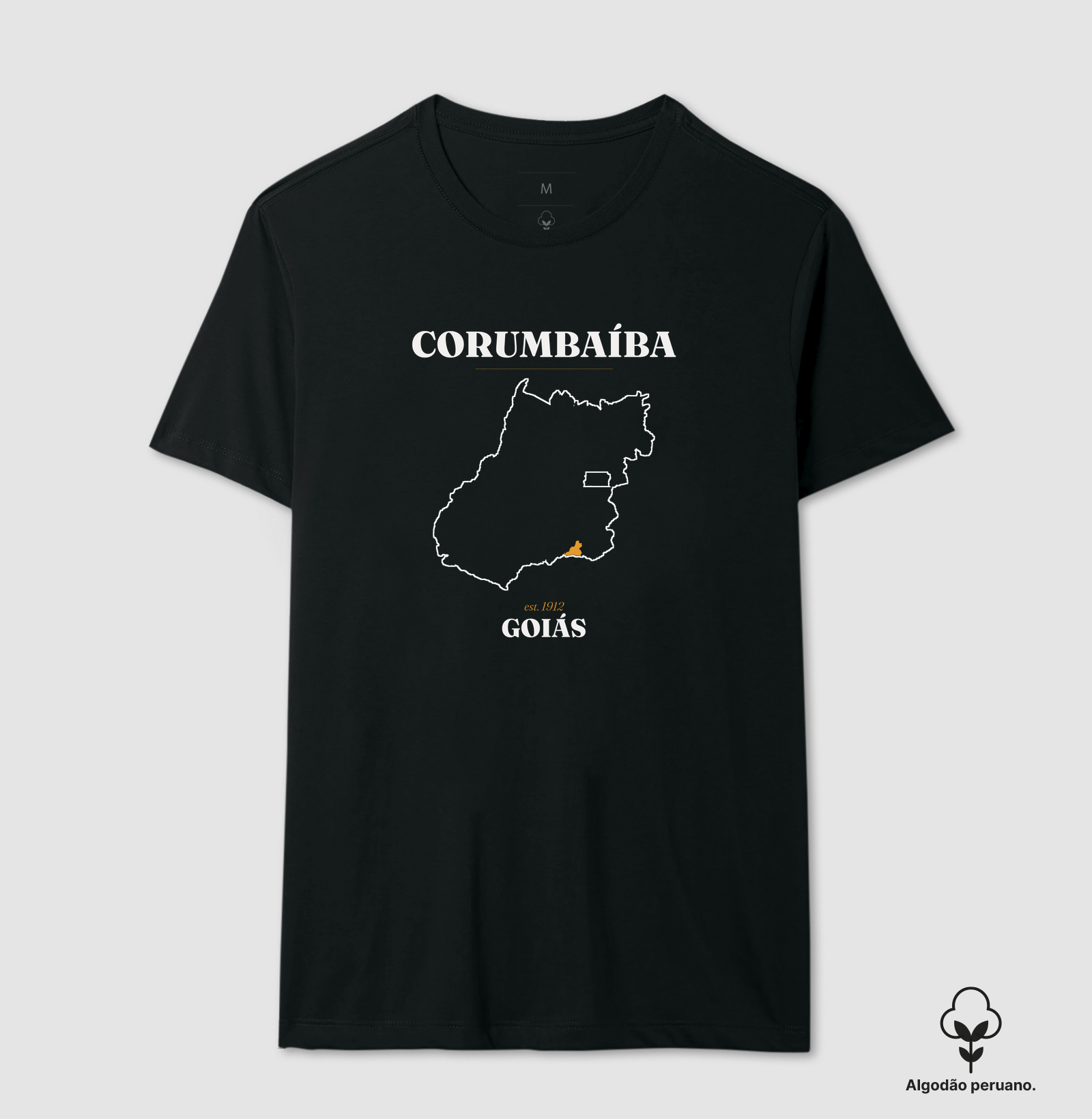Corumbaíba | Legado GO - Camiseta Algodão Peruano