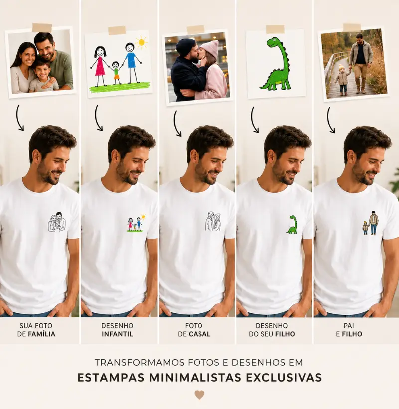 Regata personalizada - História em estampa.