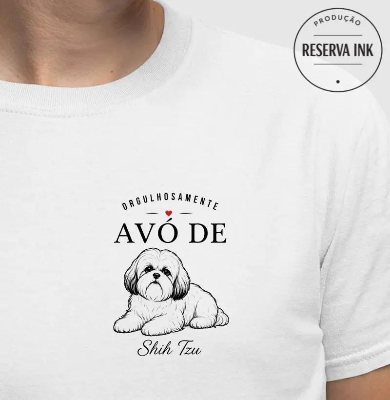 Orgulhosamente Avó de Shih Tzu