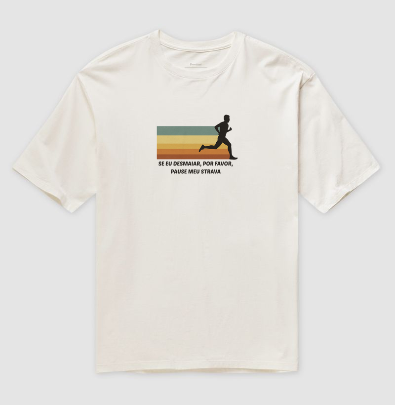 Camiseta Fawk - Pause meu Strava