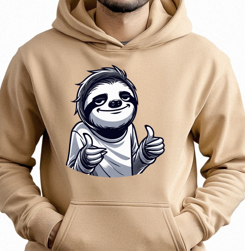Hoodie Moletom - Preguiça - Joinha