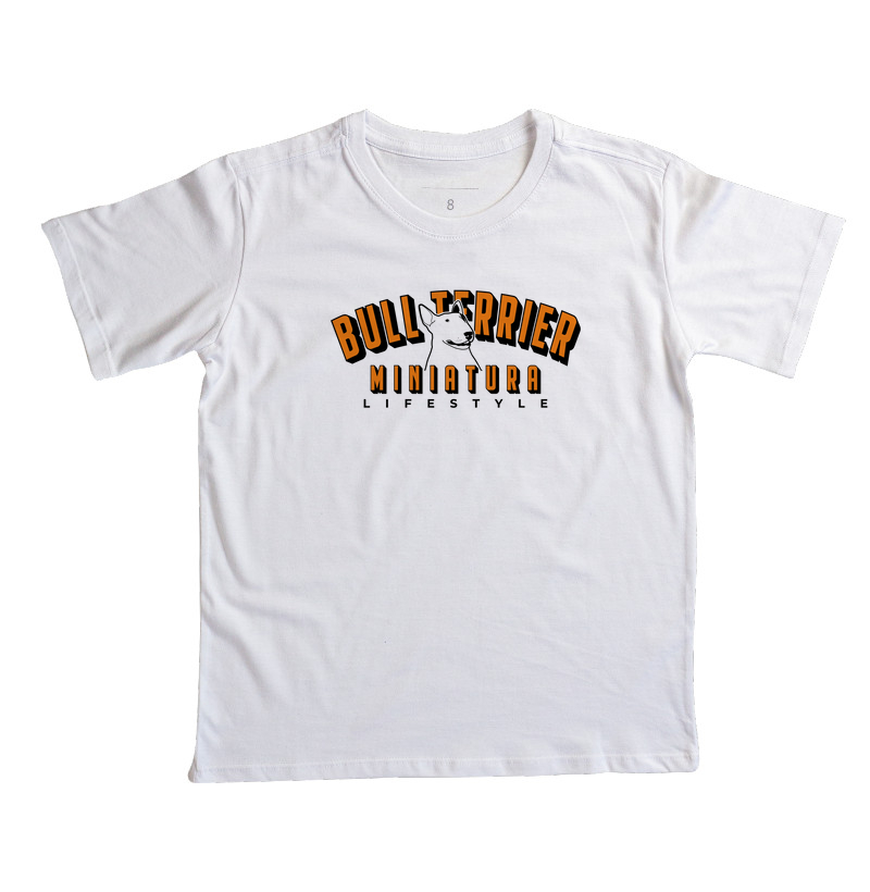 Bull Terrier Miniatura Lifestyle Laranja