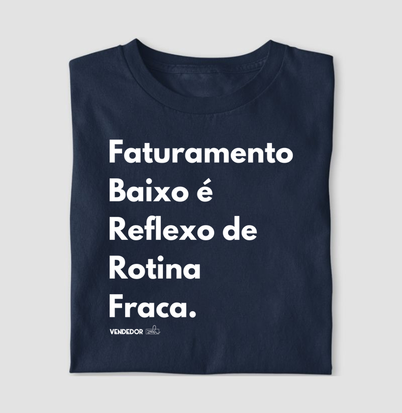 Camiseta V24h - Rotina Fraca