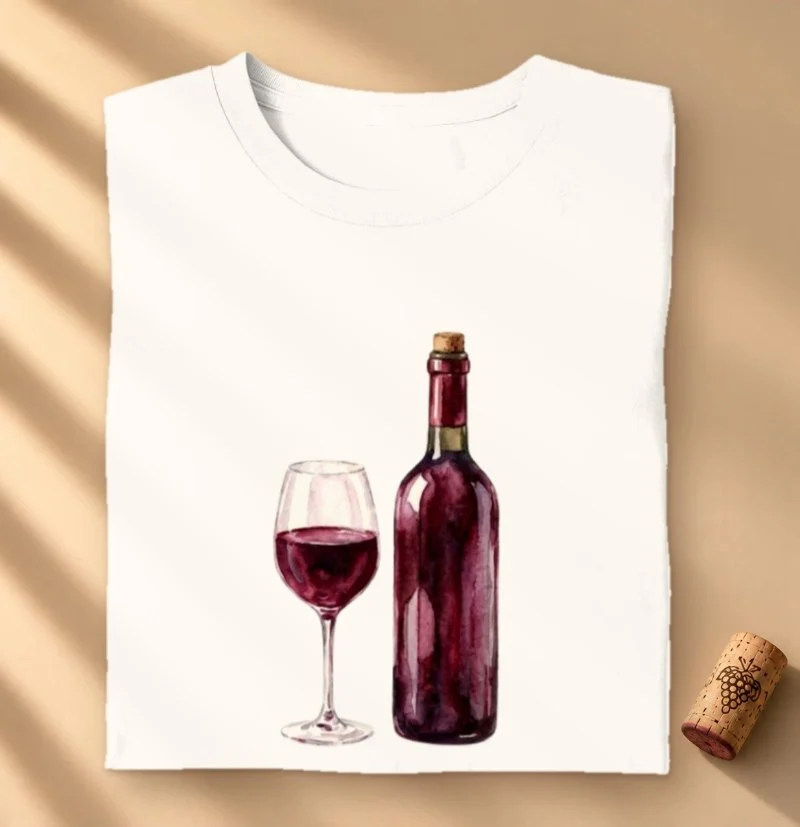 Camiseta Vinho Tinto - Camiseta