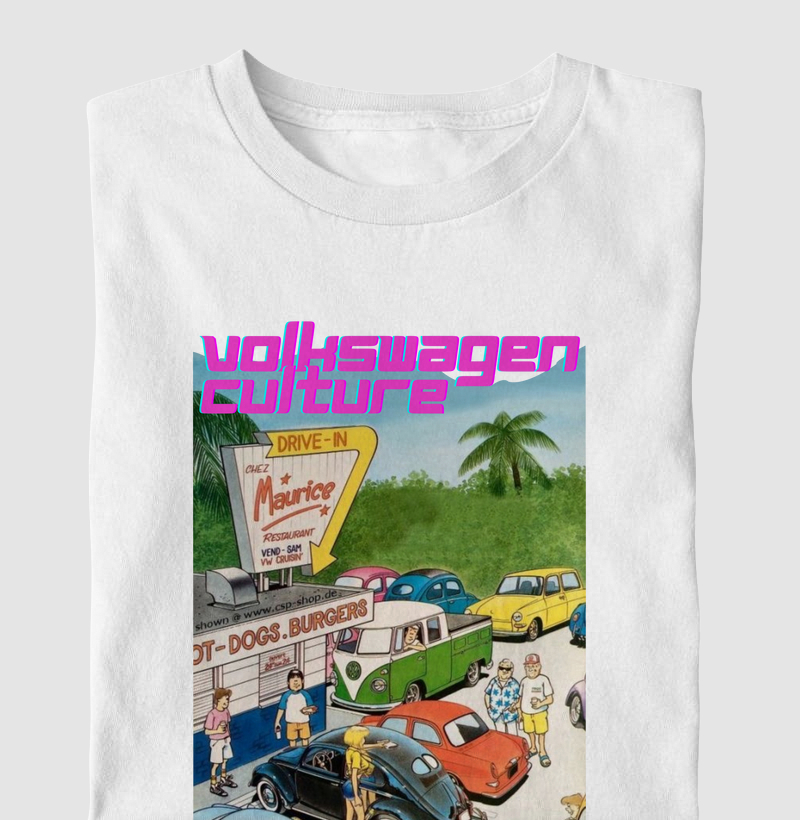 Camiseta Volkswagen Culture Illustration