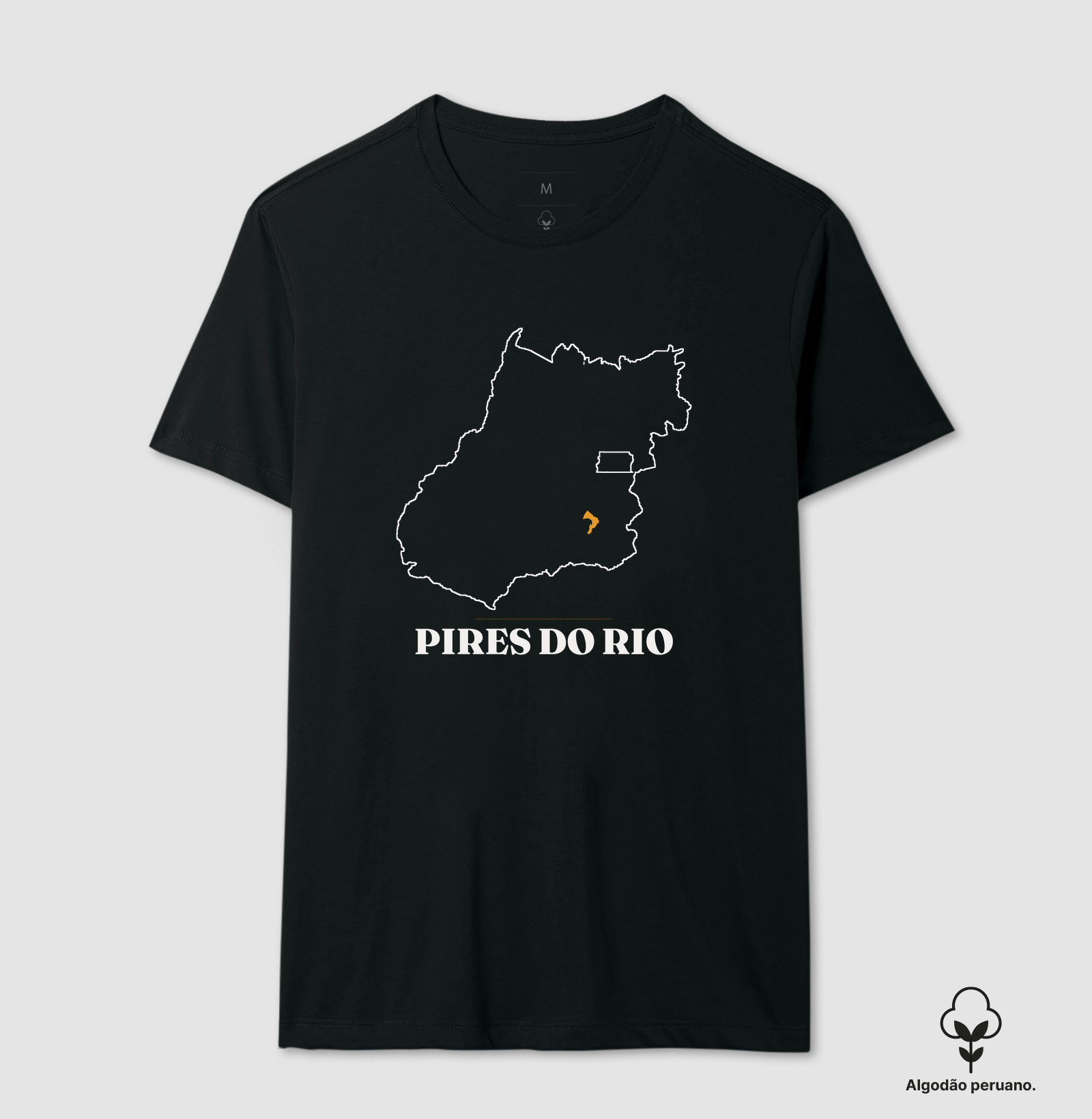 Pires do Rio | Traço GO - Camiseta Algodão Peruano