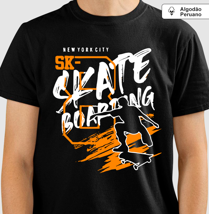 Camiseta Algodão Peruano 