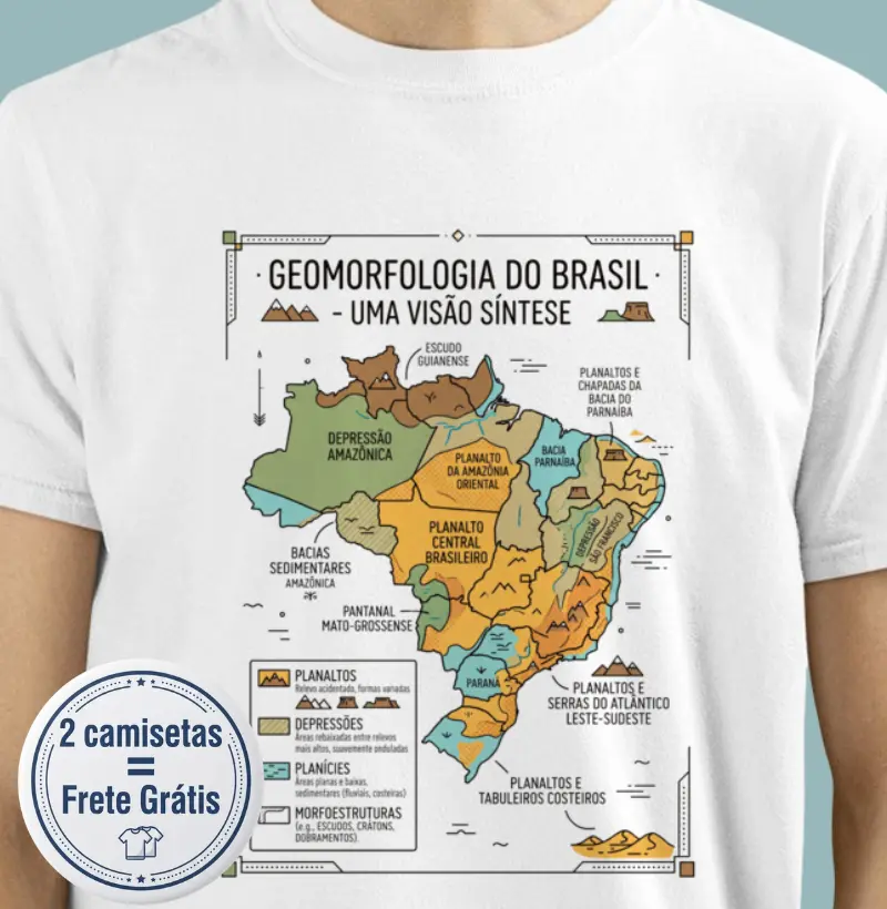 Camiseta Premium Geografia
