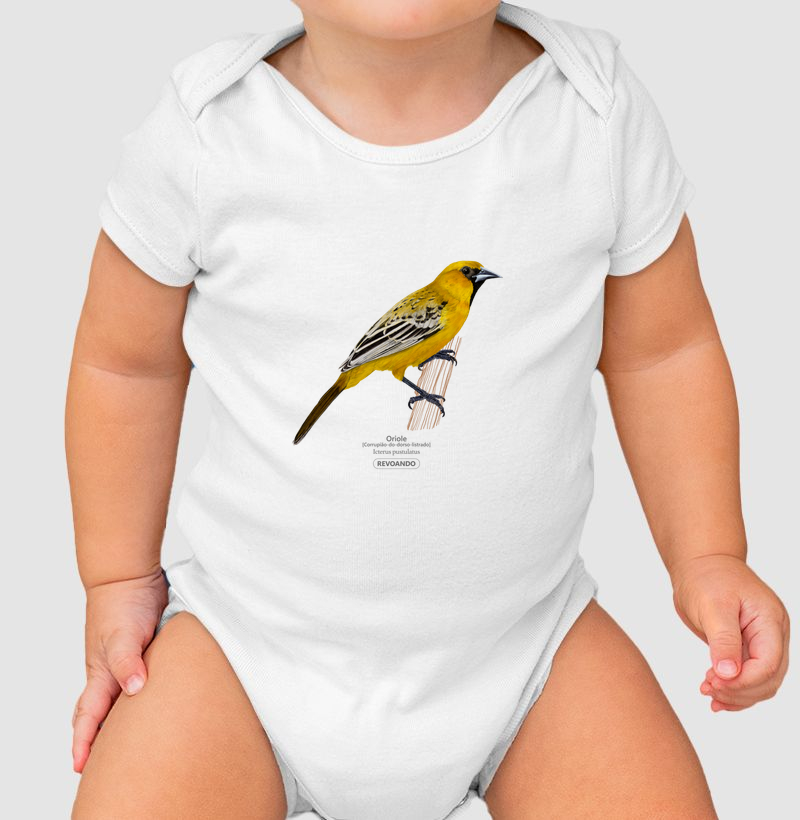 Traços Alados - Oriole - Body Infantil