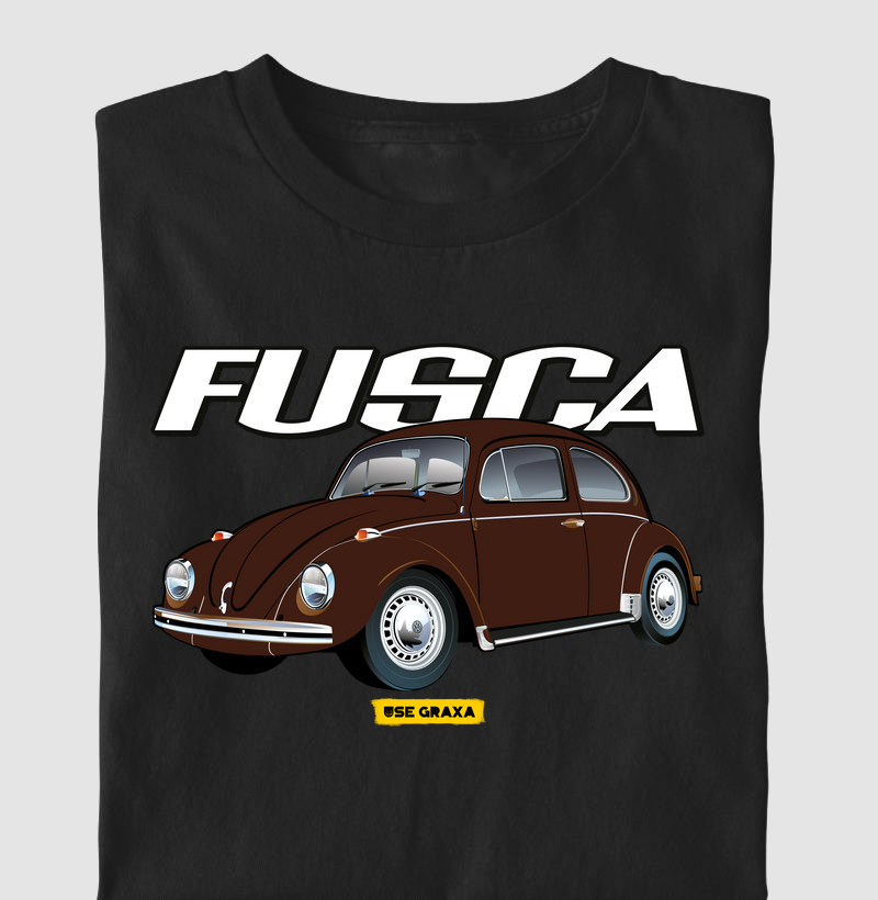 Fusca Marrom Escrita