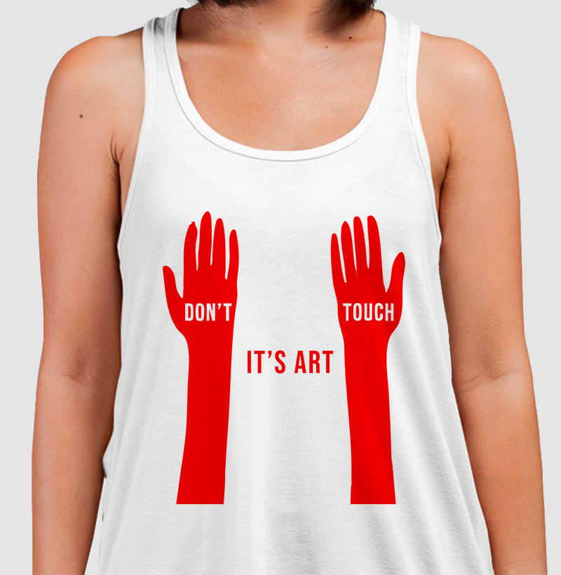 Regata Don't Touch Is Art Luvas