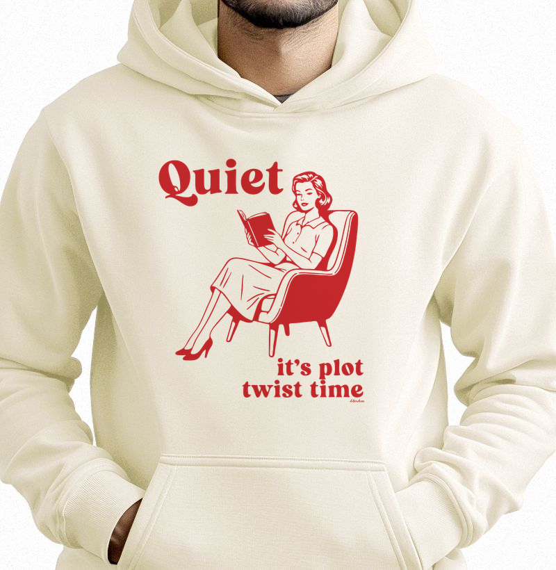 Quiet, it's plot twist time
