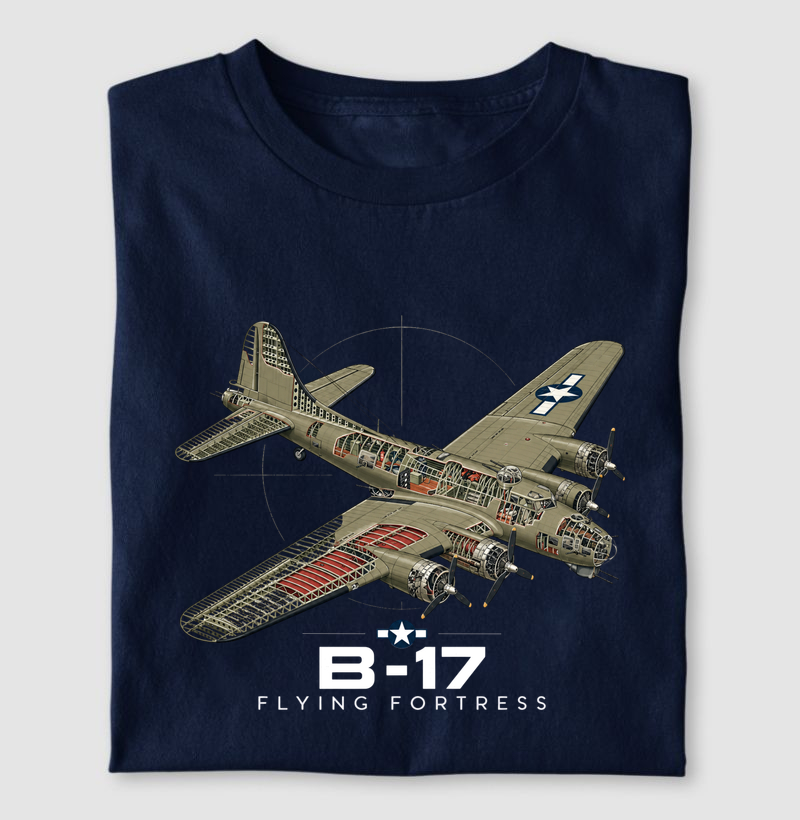 Boeing B-17 | Vintage - Camiseta